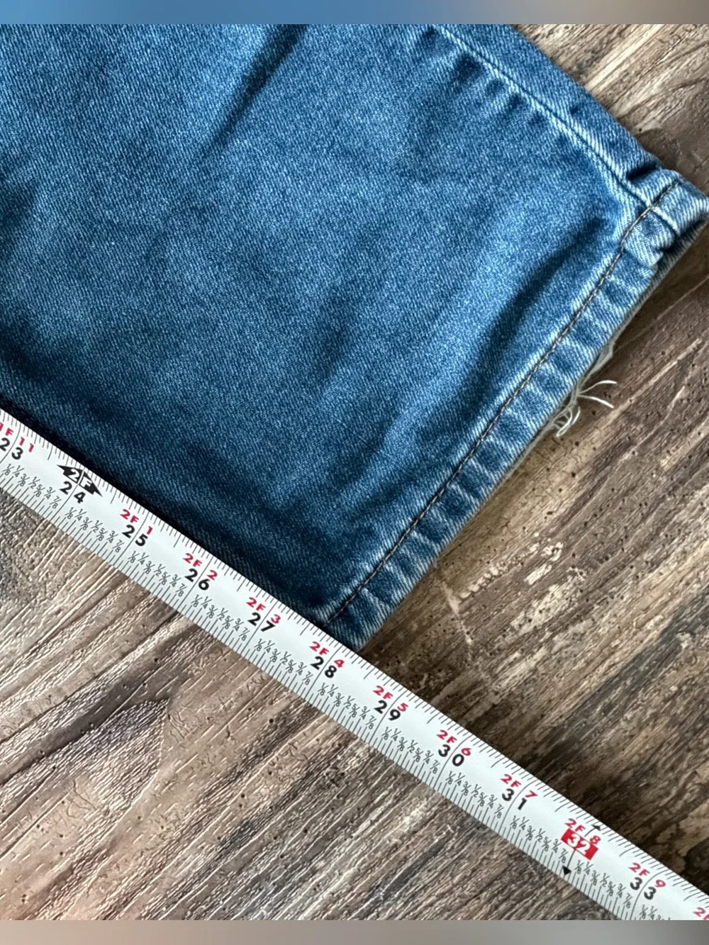 Lot of 2 Levi’s blue denim straight leg jeans men’s 514 38x30 & 505 38x32